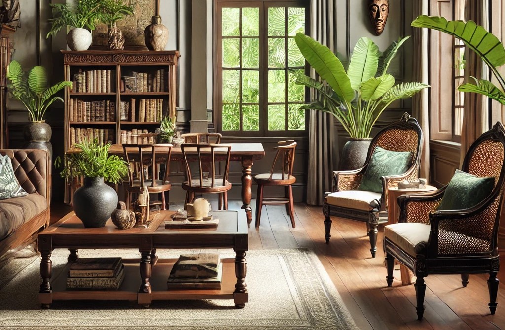 Jak urządzić salon w stylu kolonialnym?