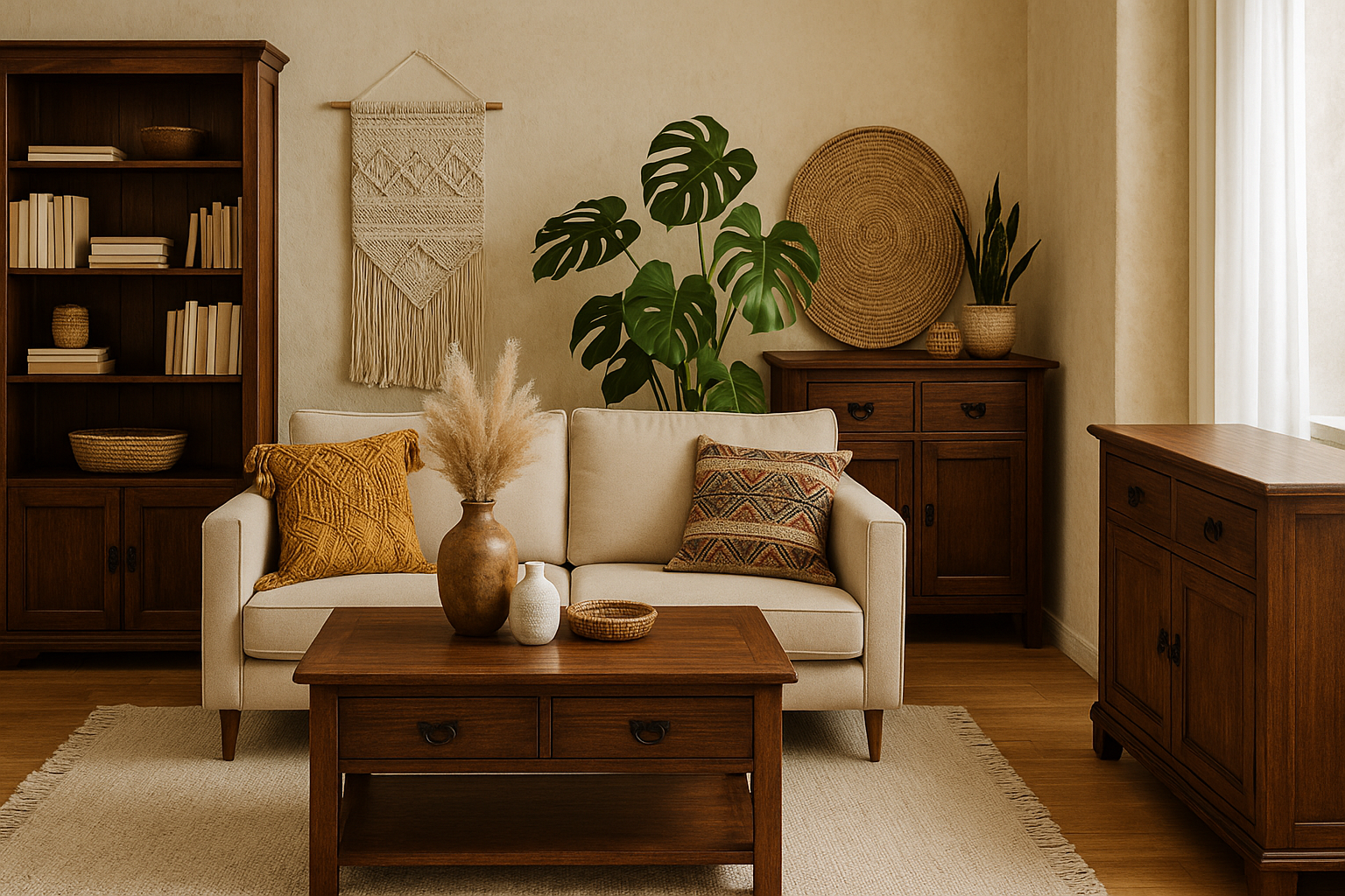 Meble kolonialne a styl boho – czy można je połączyć?