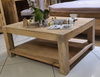 Stolik kawowy z drewna 100x80