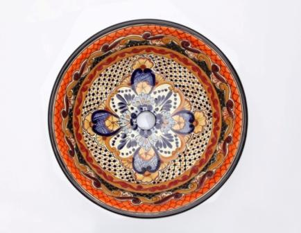 Umywalka ceramiczna ręcznie robiona - pełna