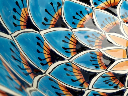 Umywalka ceramiczna z meksyku -nablatowa- pełna