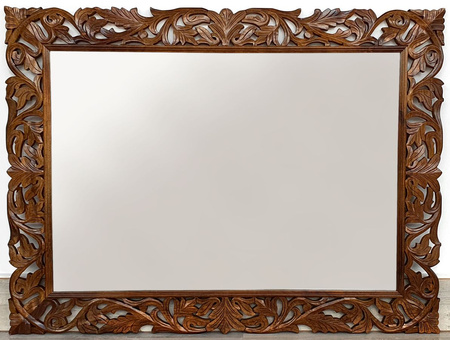 Lustro w rzeźbionej ramie 120x160