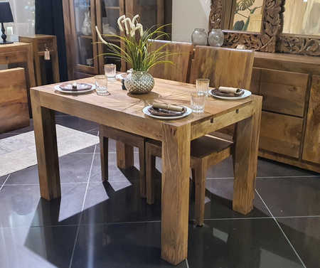 Stół rozkładany drewniany- 120x80/240